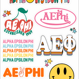 Rainbow Sticker Sheet
