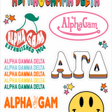 Rainbow Sticker Sheet