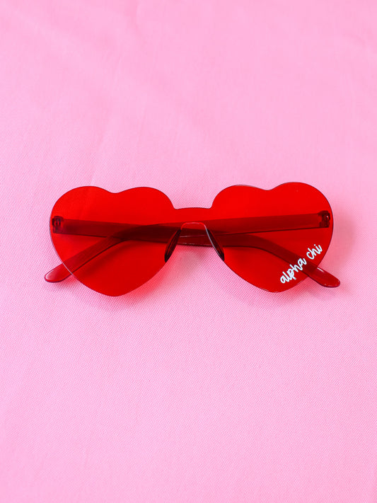 Only Eyes For You Heart Sunnies (Pack of 4)