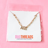 Rhinestone Sorority Necklace