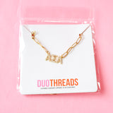 Rhinestone Sorority Necklace