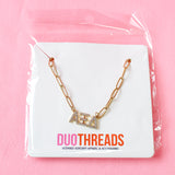 Rhinestone Sorority Necklace