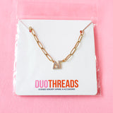 Rhinestone Sorority Necklace