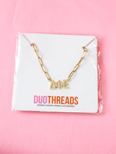 Load image into Gallery viewer, Rhinestone Sorority Necklace (Pack of 4)
