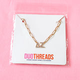 Rhinestone Sorority Necklace