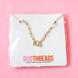 Rhinestone Sorority Necklace