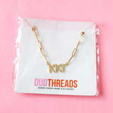 Rhinestone Sorority Necklace