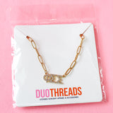 Rhinestone Sorority Necklace