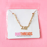 Rhinestone Sorority Necklace