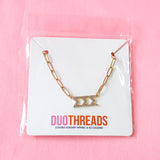 Rhinestone Sorority Necklace