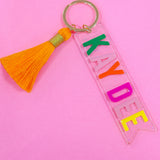 Tassel Sorority Key Fob