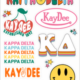 Rainbow Sticker Sheet