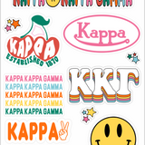 Rainbow Sticker Sheet