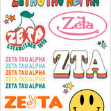 Rainbow Sticker Sheet