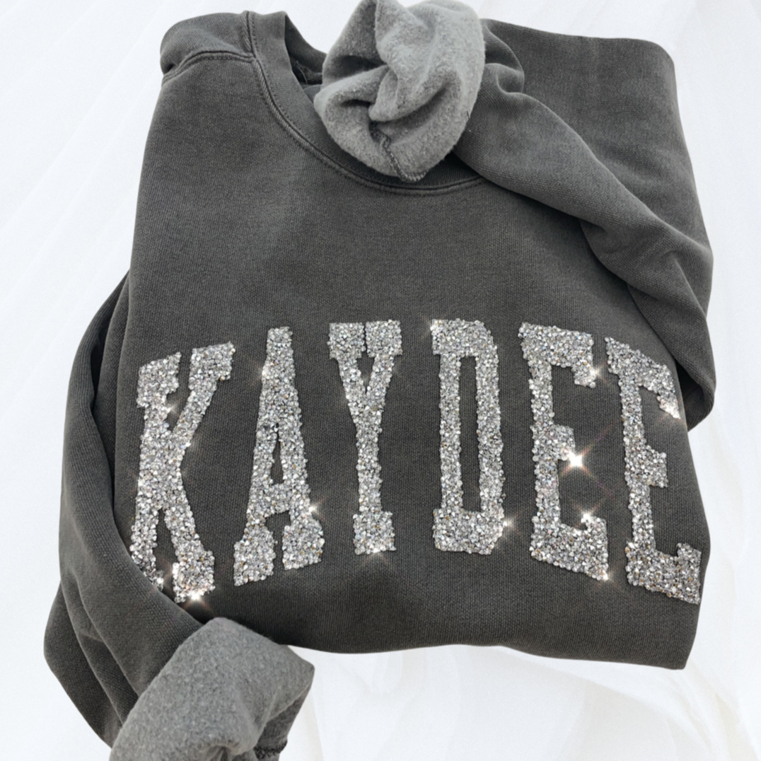 Cool Girl Caviar Bead Sweatshirt