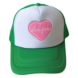 Whole Lotta Love Heart Trucker Hat