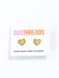Load image into Gallery viewer, Heart Earrings (Pack of 4)
